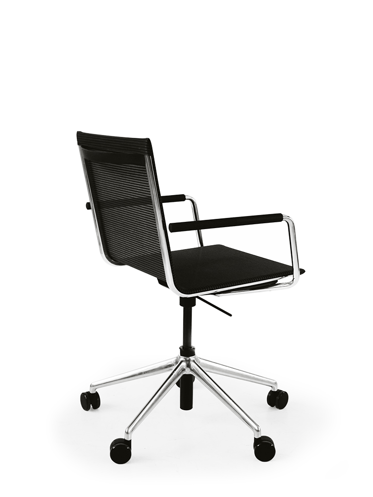 BLAQ Office Chair Drehstuhl_5-Stern-Fuß mit Rollen