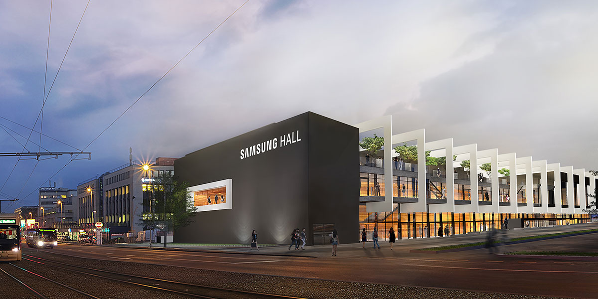 Samsung Hall Außenansicht