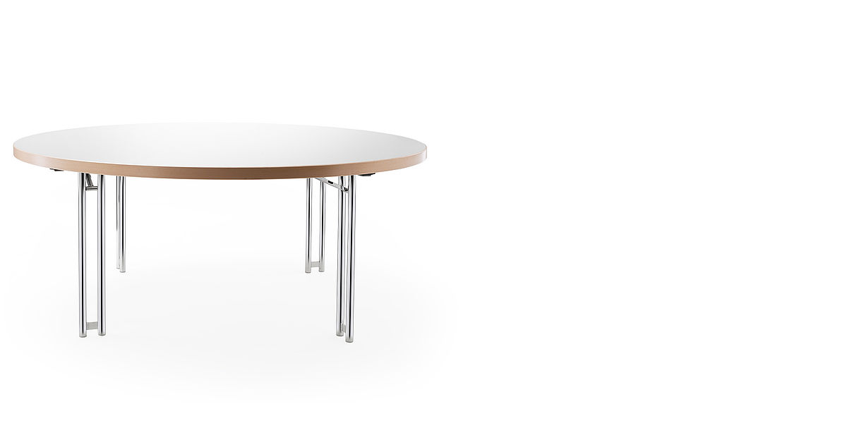 delta 158 | round folding table