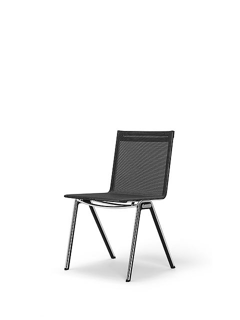 BLAQ chair | durchgehende Sitz- und Rückenfläche