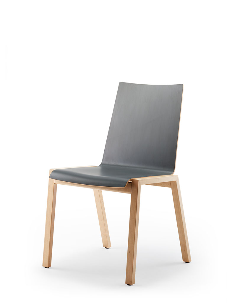 PAN | chaise 4-pieds | non garni | HPL