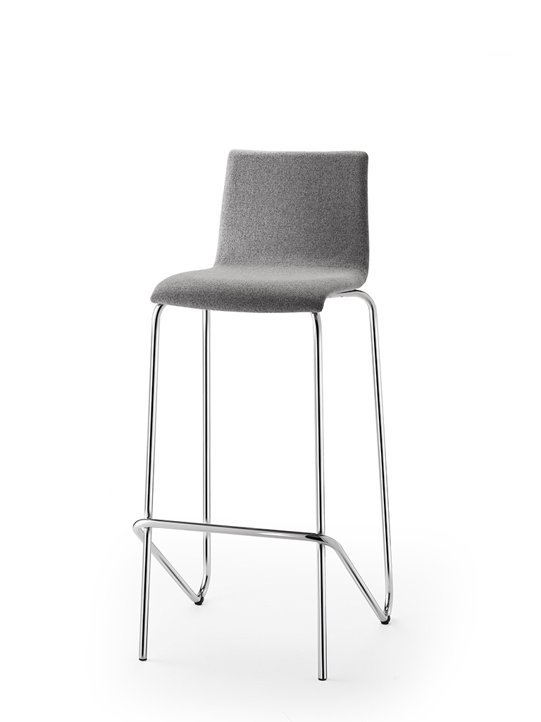 aticon | barstool | fully upholstered